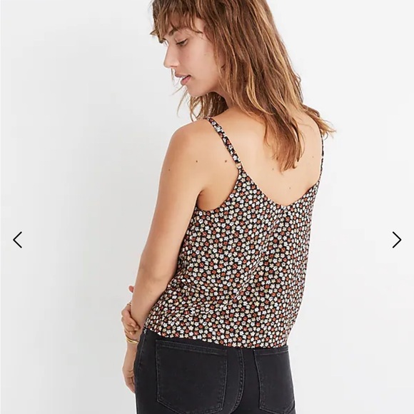 Madewell Button Front Floral Cami 🌸 - Picture 2 of 8